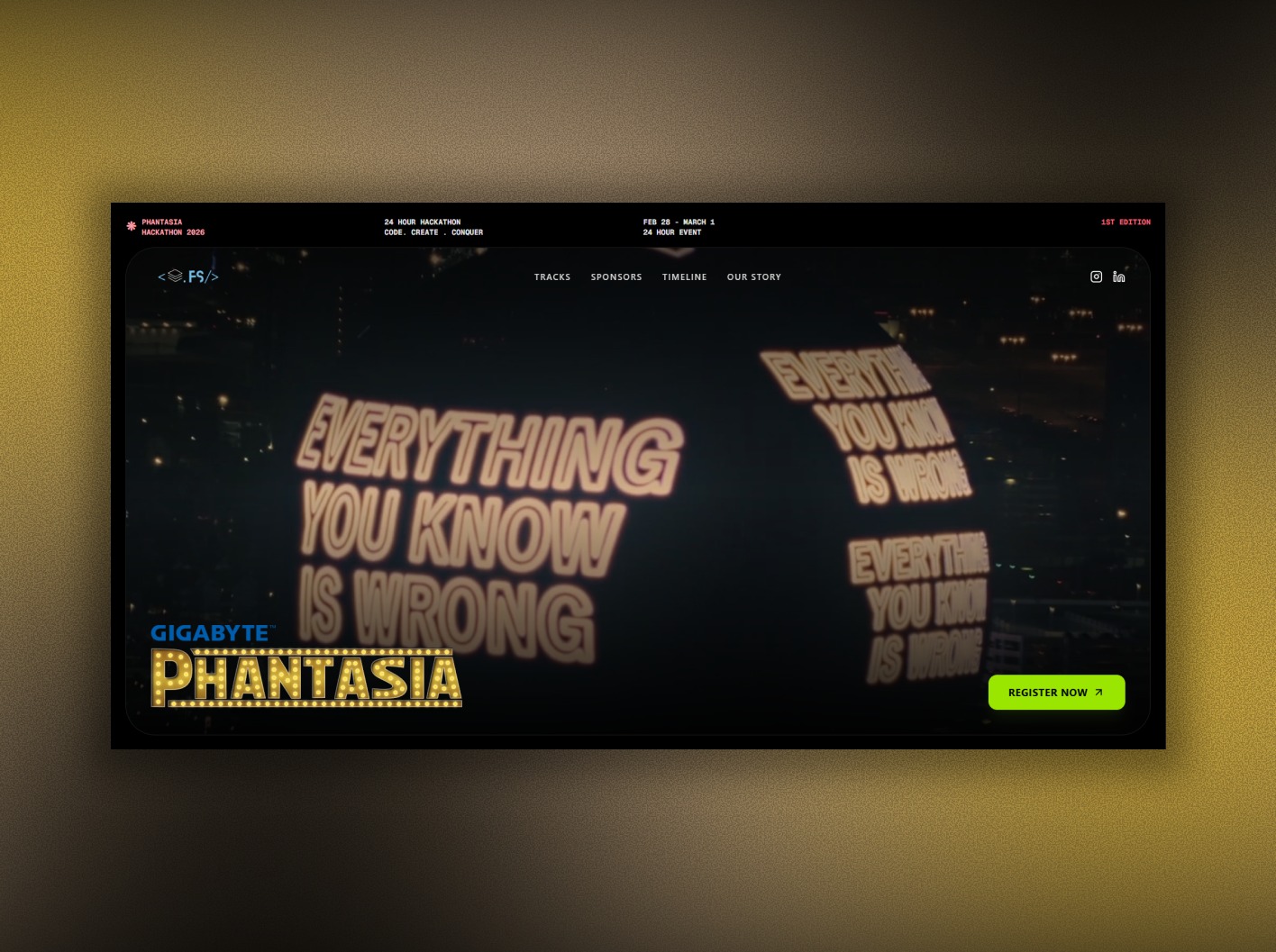 PHANTASIA website screenshot
